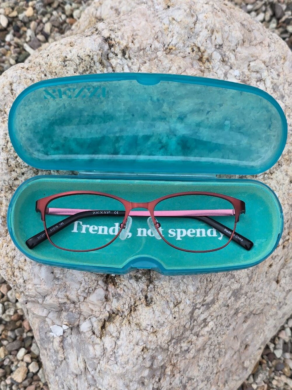 Zenni Copper Browline Frames
